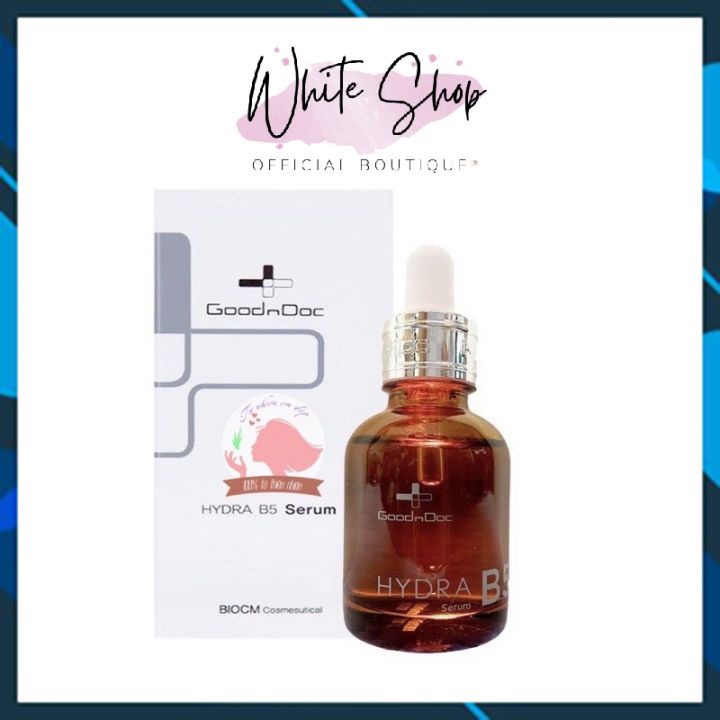 [Hàng Nhập Khẩu] Tinh Chất , Serum dưỡng ẩm, sáng da GOODnDOC HYDRA B5 + C 30ml 5.0 White Store