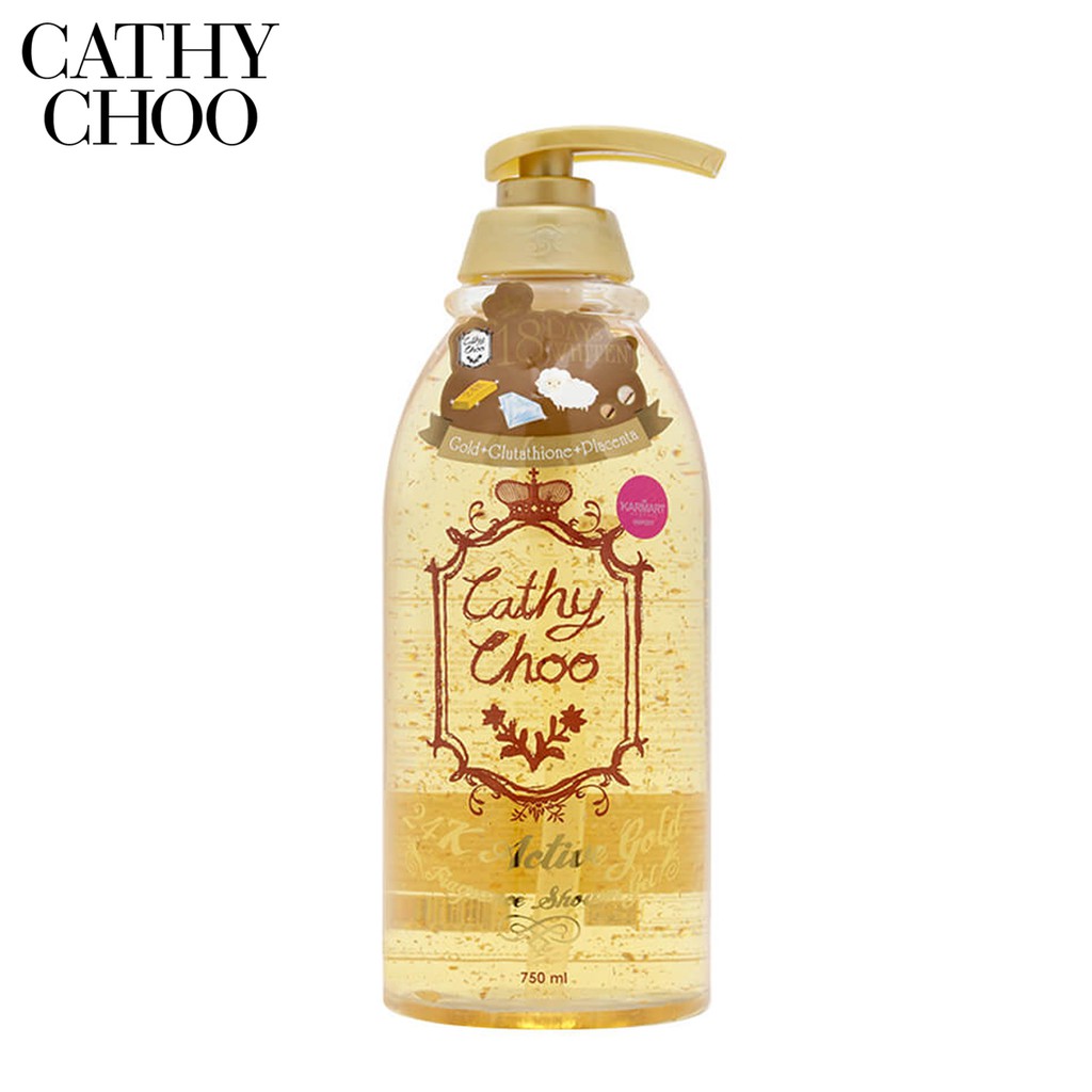 GEL TẮM TINH CHẤT VÀNG 24K ACTIVE GOLD FRAGRANCE SHOWER GEL CATHY CHOO 750ML