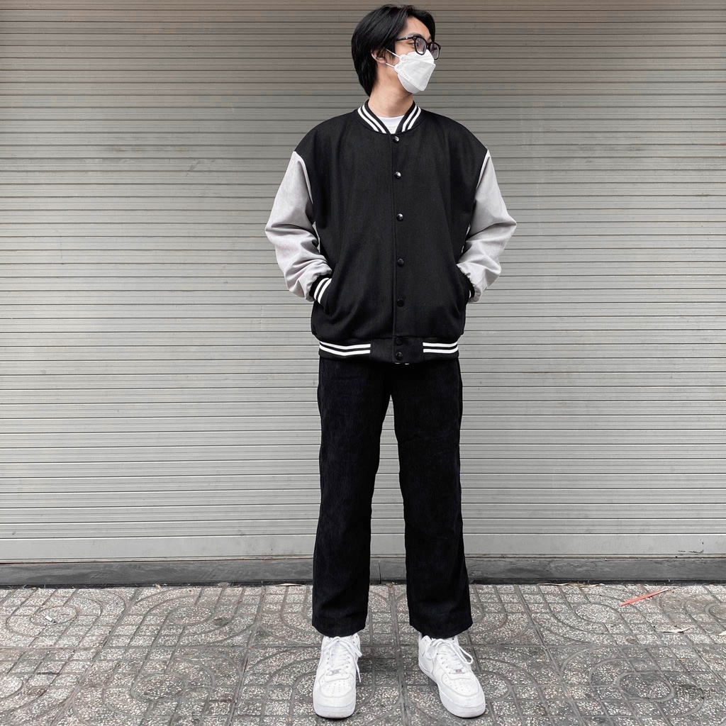 Áo Khoác FF OVERSIZE COLDBREW VARSITY JACKET