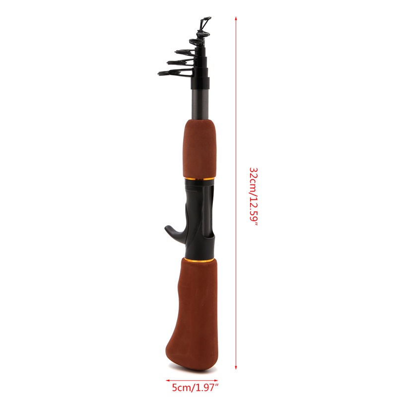 Cần Câu Cá Bằng Sợi Carbon Thiết Kế Mới Tiện Lợi Dễ Dùng
