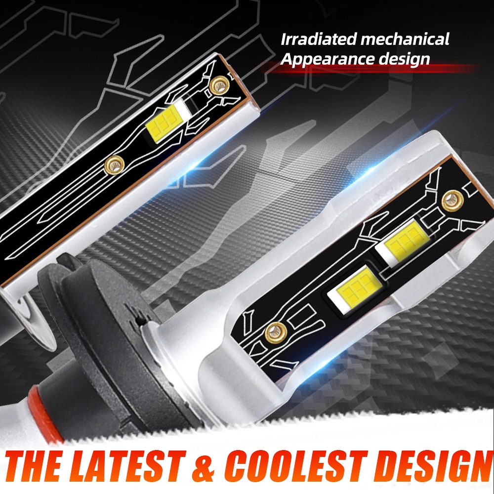 Đèn Pha LED H1 H4 H7 H8 H11 HB3 HB4 9005 9006 6000K 12V Cho Ô Tô