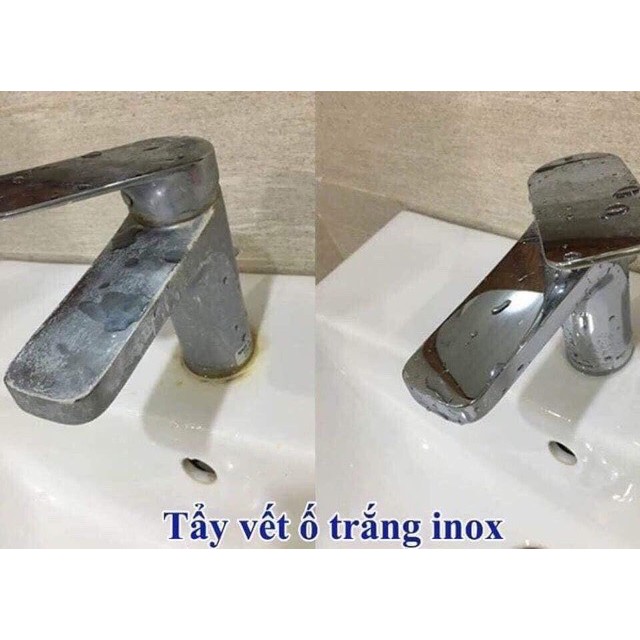 Chai tẩy inox DENKMIT đánh bóng đồ kim loại 3in1 300ml  [Hàng Đức Chính Hãng]