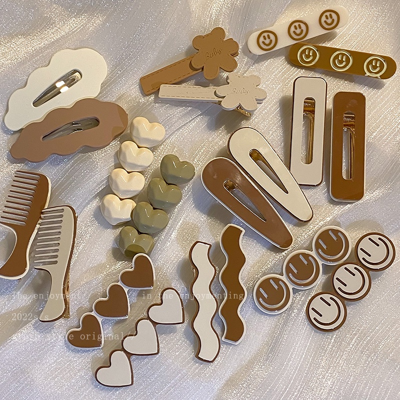 Kẹp Tóc Mái Mỏ Vịt Dễ Thương Thời Trang Cho Bạn Gái