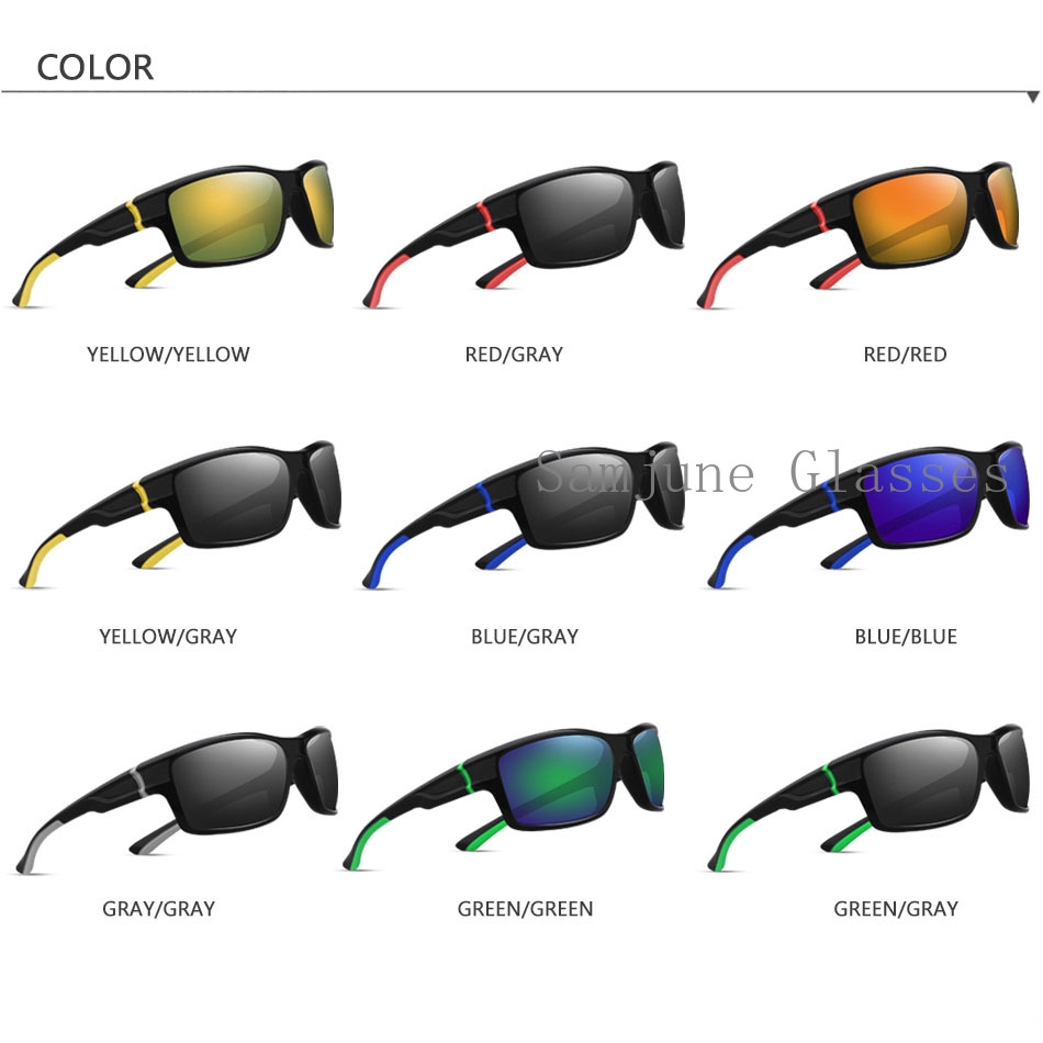 Kính Mát Thể Thao Samjune Hỗ Trợ Tầm Nhìn Ban Đêm Dành Cho Nam