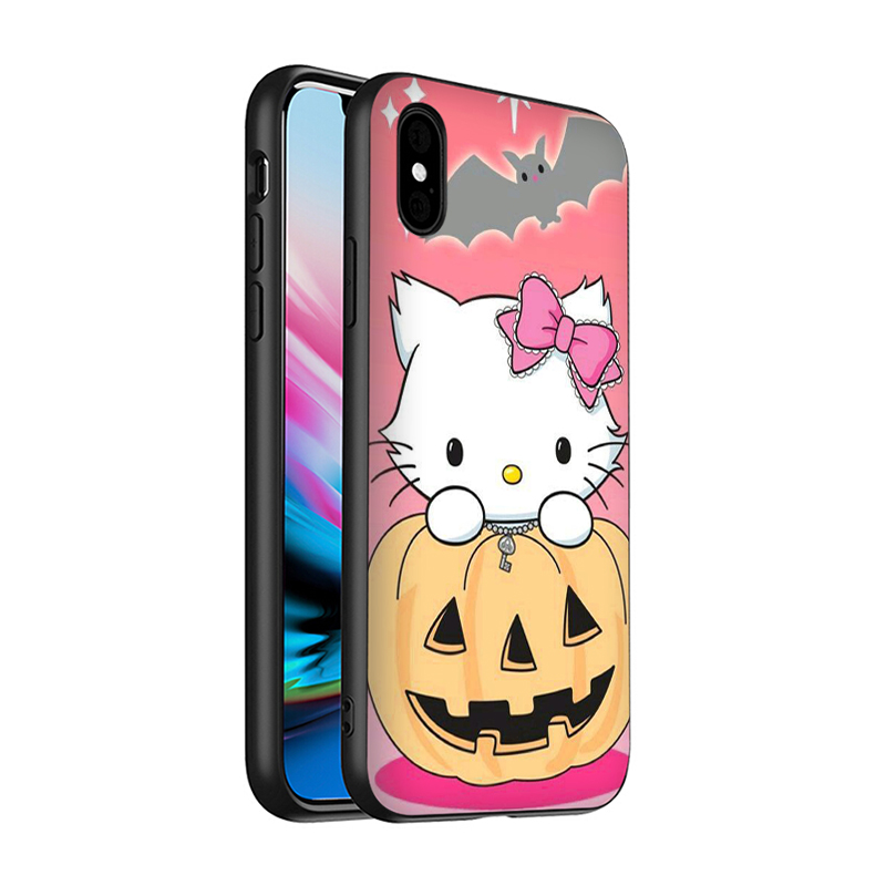 Ốp điện thoại TPU silicon mềm hình Hello Kitty T62 cho iPhone 11 12 Pro Mini XS Max X XR