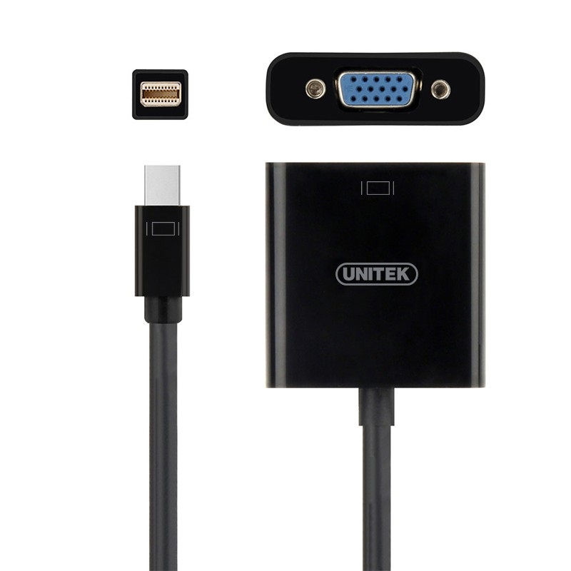 CÁP chuyển MMACBOOK Mini Displayport to VGA Unitek Y-6336
