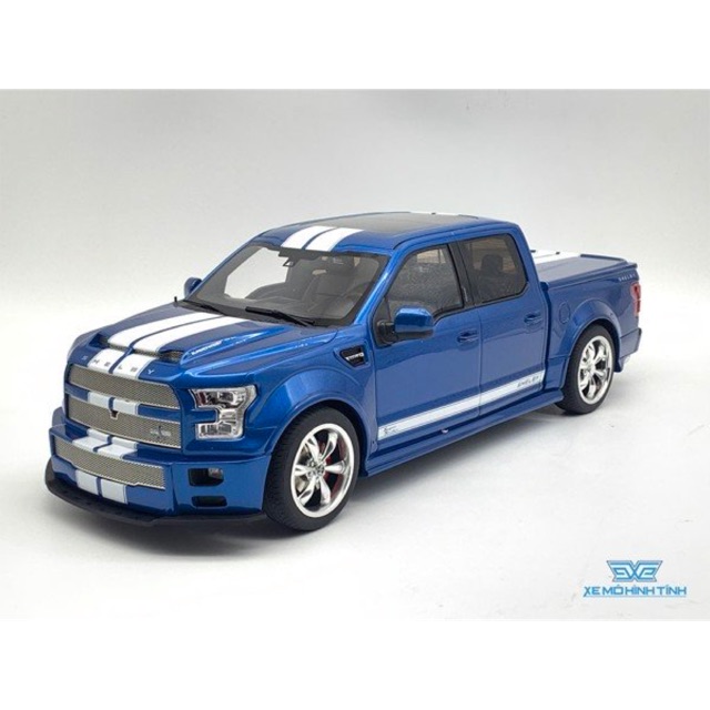 Xe Mô Hình Ford Shelby F150 Super Snake 1:18 GT Spirit ( Xanh Dương )