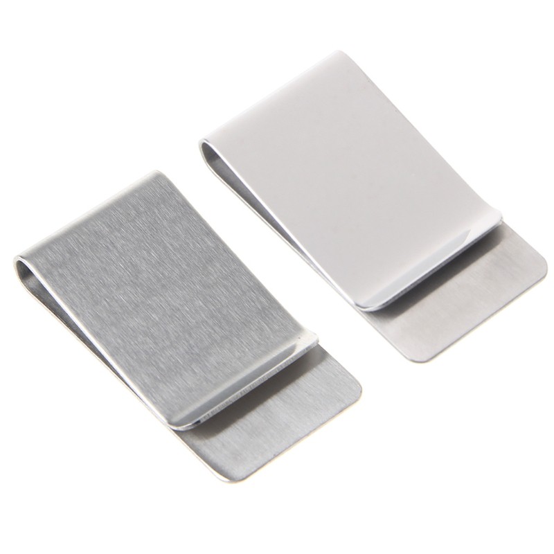 Slim Quality Quality Money Clip Credit Card Holder Wallet New Stainless Steel