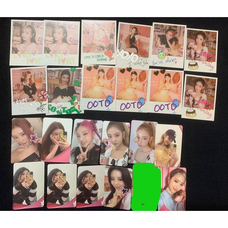 Hình ảnh Photocard ITZY-CRAZY IN LOVE