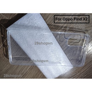 Ốp Oppo Find X2 dẻo trong suốt