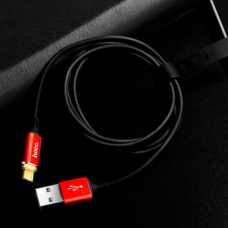 Cáp sạc nam châm Hoco U28 Micro dây dẻo siêu bền dài 1M tiện lợi