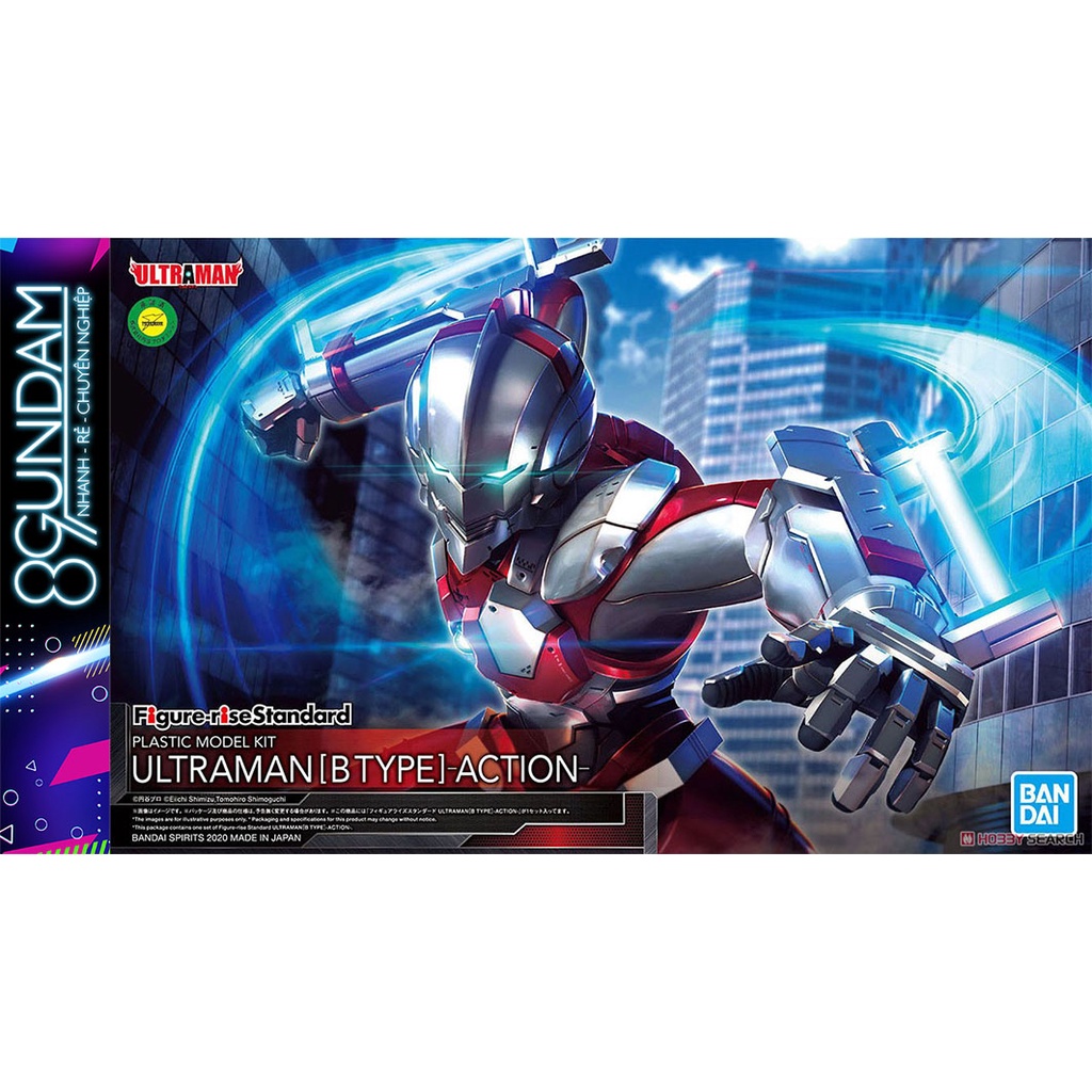 Mô Hình Lắp Ráp Figure-rise Standard Ultraman B Type Action