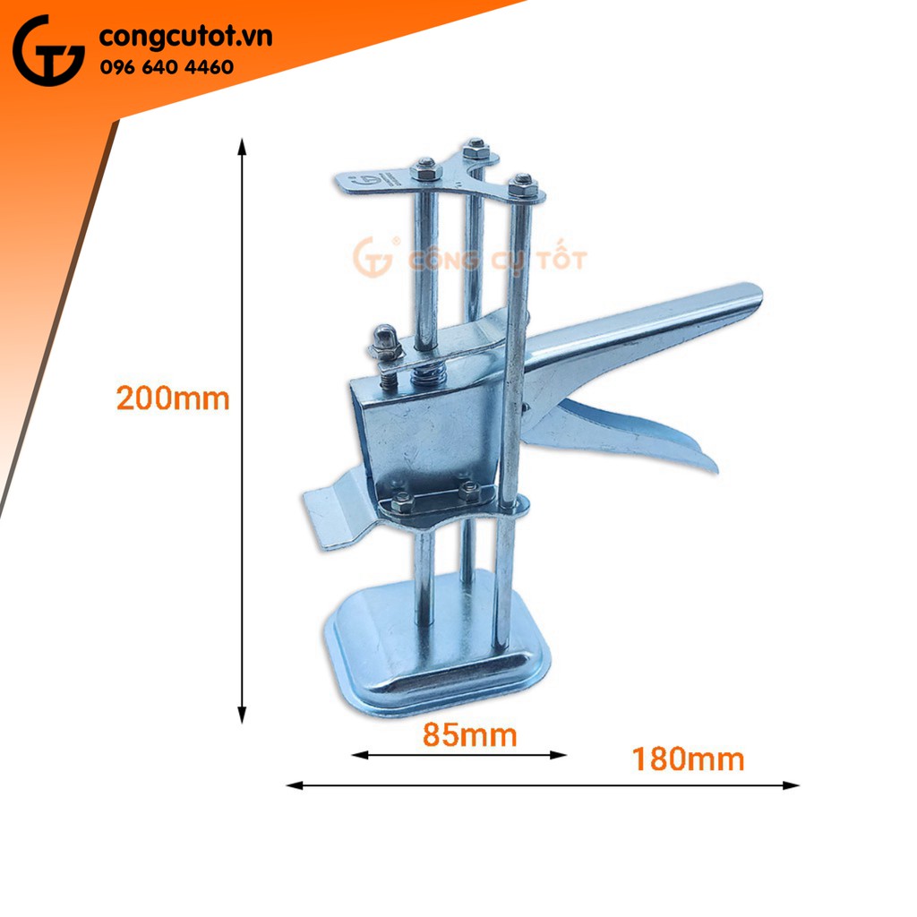 Con đội lấy cốt gạch loại 1 - dụng cụ kê gạch ốp tường 3 trụ GOODTOOLS (THÉP DÀY)