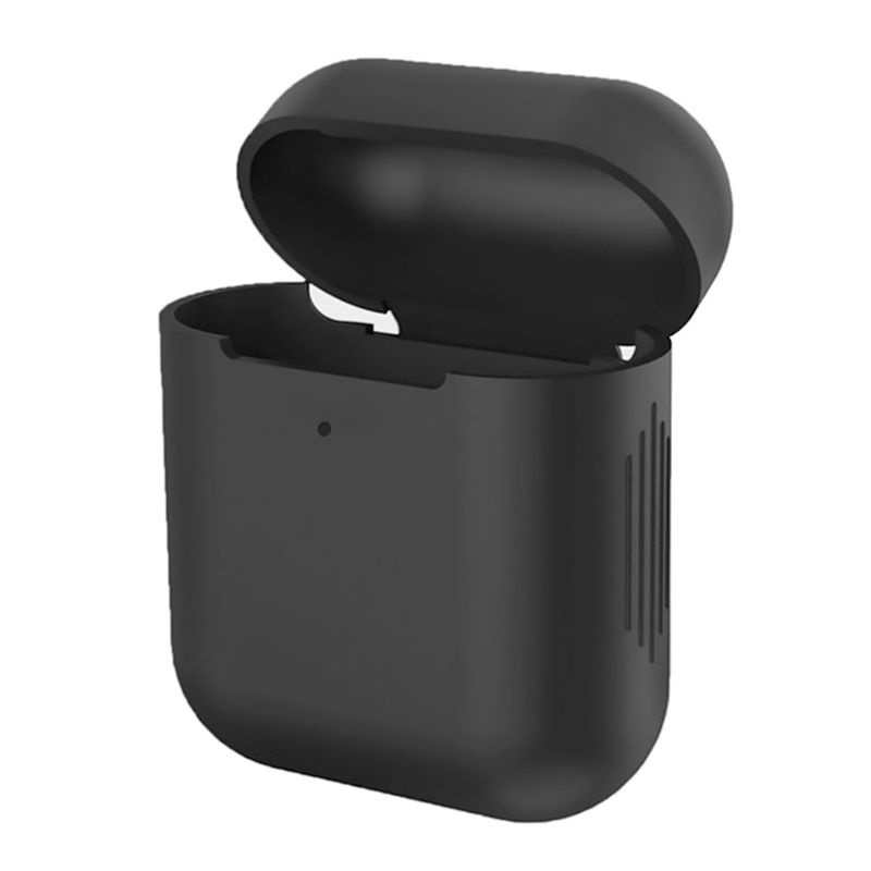 Vỏ Bảo Vệ Hộp Sạc Tai Nghe Airpods 1 / 2 Bằng Silicon Tiện Dụng