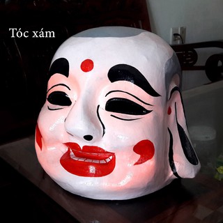 Mặt nạ ông địa di lặc bằng giấy bồi (size người lớn) - Đồ chơi trung thu