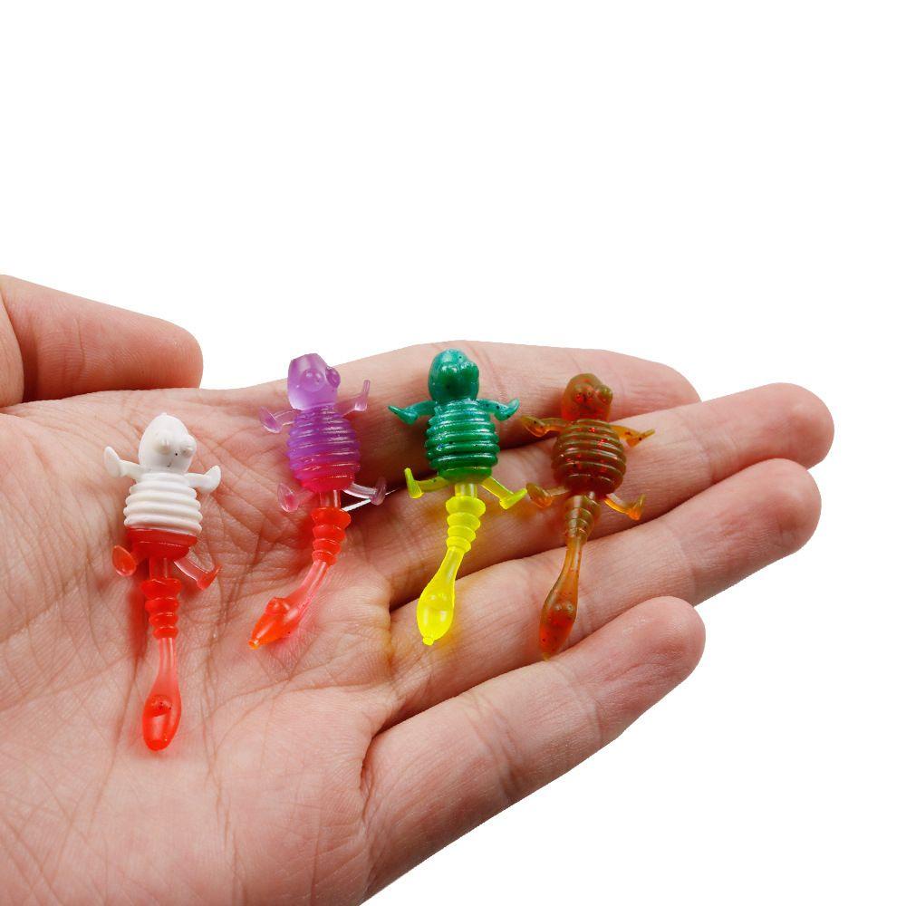 Bộ 20 Mồi Câu Cá Mềm 8 Màu Khác Nhau