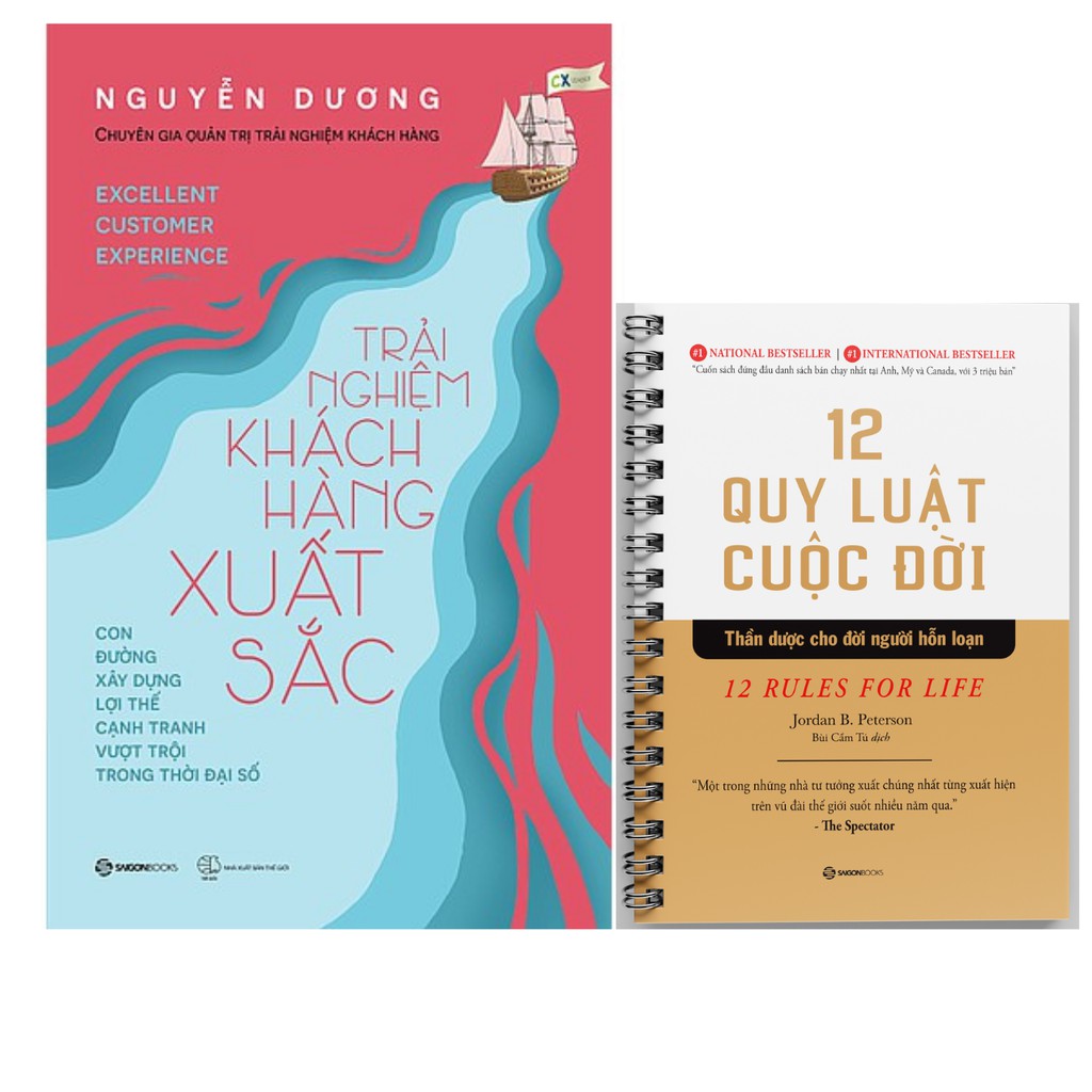 Sách -Trải nghiệm khách hàng xuất sắc, Sổ tay 12 quy luật (Bộ) | BigBuy360 - bigbuy360.vn