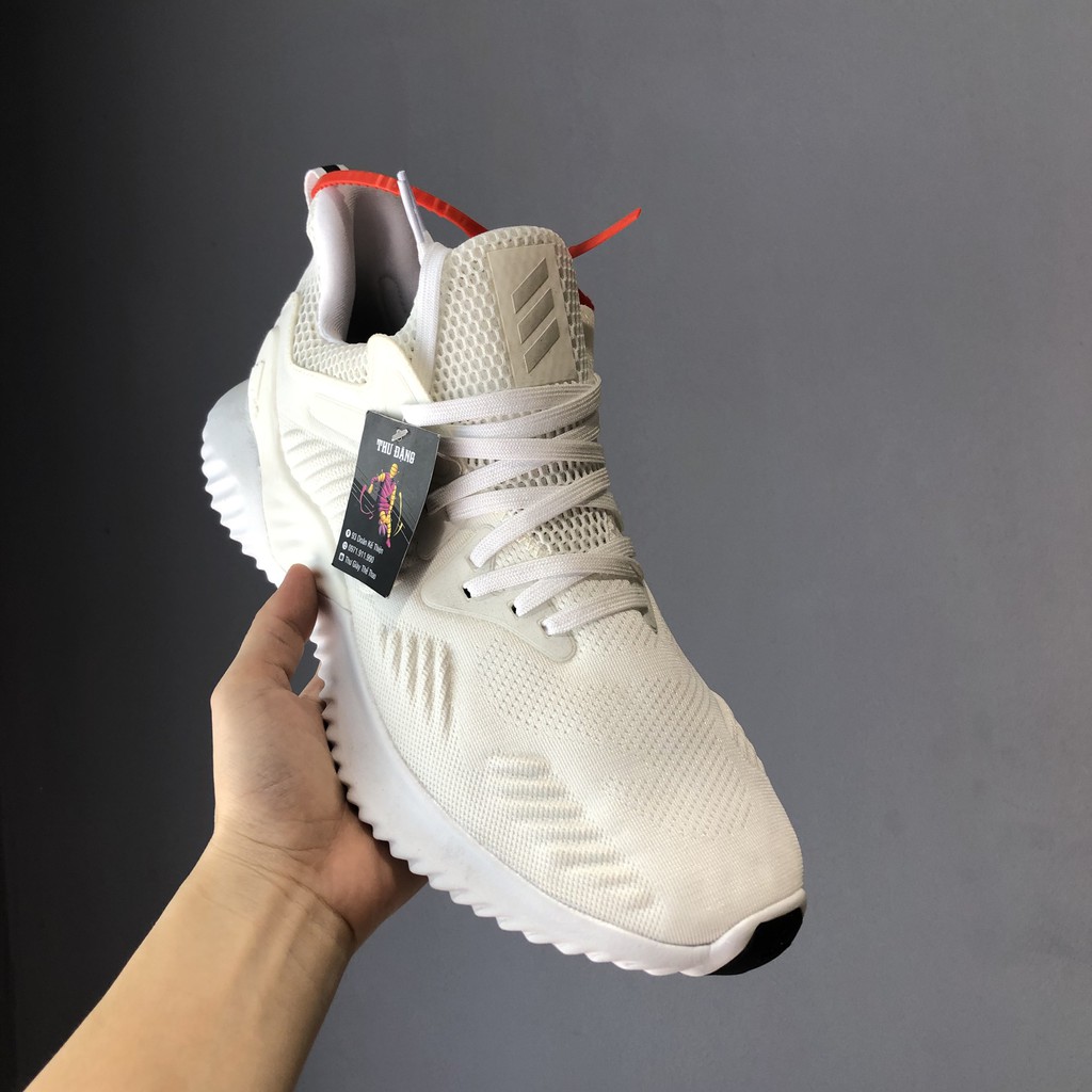 Giày Thể Thao Sneaker Alphabounce trắng full