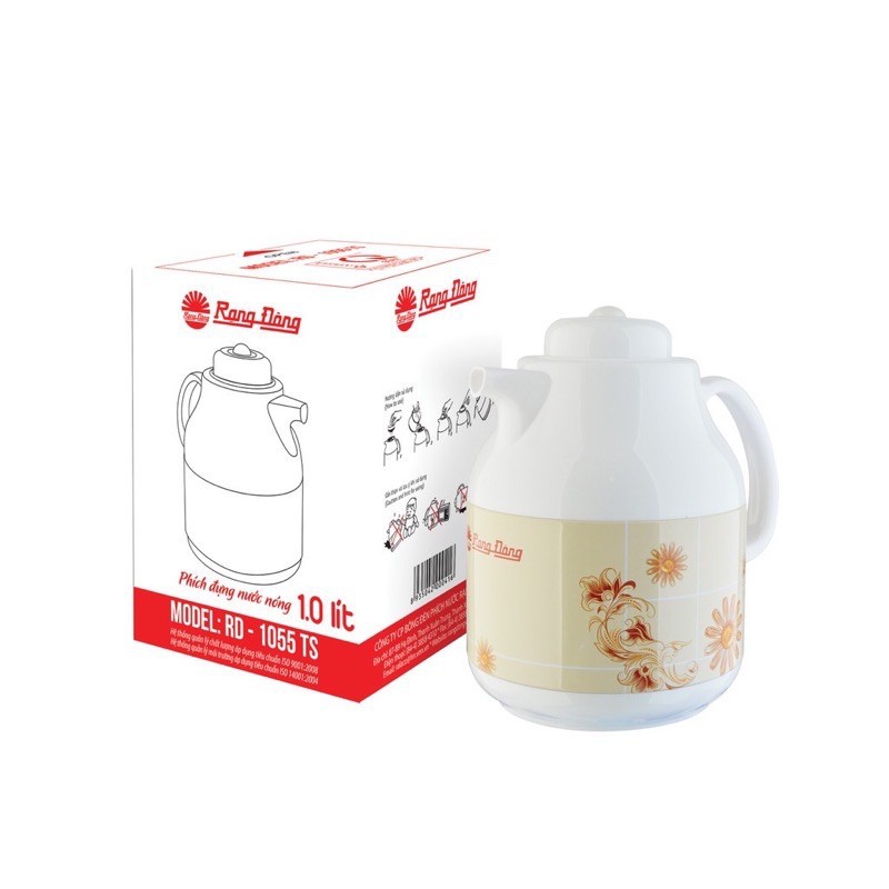 Phích Giữ Nhiệt Rạng Đông Cao Cấp Dung Tích 1 Lít