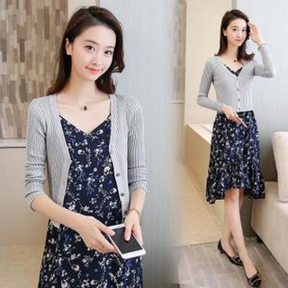 Mã W147 Áo len cardigan mỏng cho bạn gái ngọt ngào