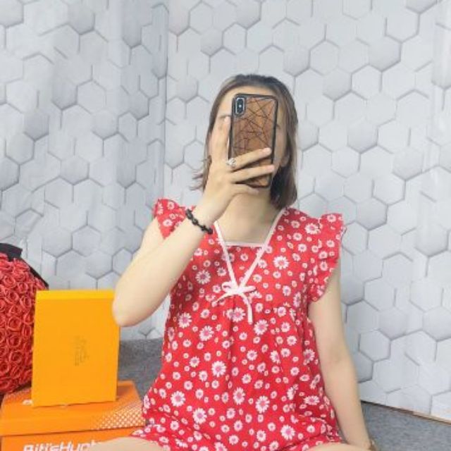 bộ đồ hoa cúc