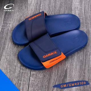 Dép Thái Lan Gambol 43106 Quai Ngang Chính Hãng - Xanh Cam
