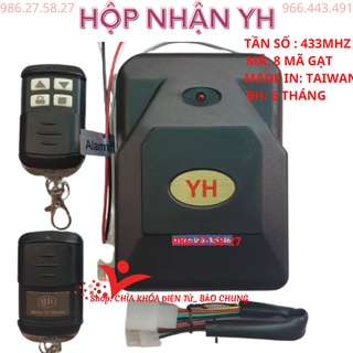 Bộ điều khiển cửa cuốn YH tần số 433mhz mã gạt, điều khiển có chống nước