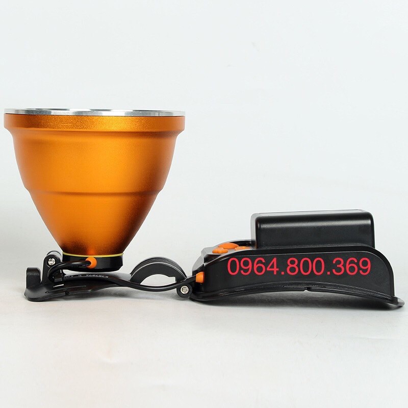 Đèn pin đội đầu siêu sáng 700W 12h sáng Mã k400