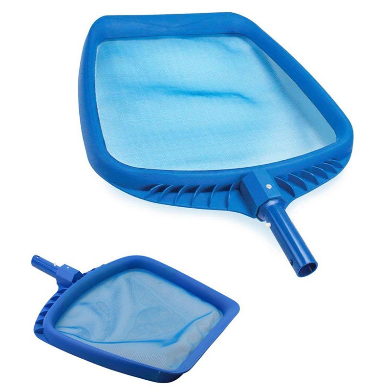 Heavy Duty Pool Leaf Rake Fine Mesh Frame Net Pool Skimmer Cleaner Swimming Pool Spa Tool