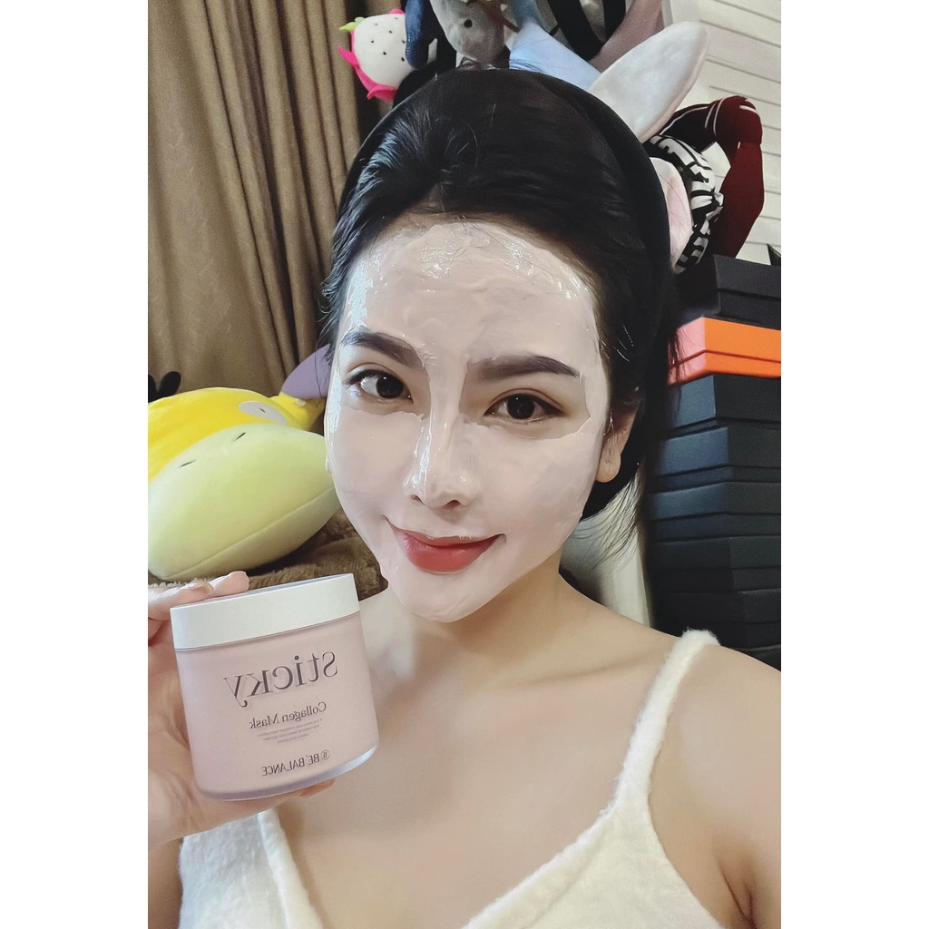 Mặt nạ BEBALANCE Sticky Collagen Mask 200g