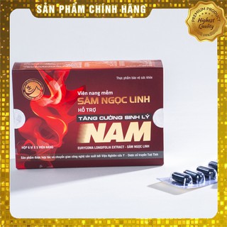 {công ty TuMơRông} Viên Nang Mềm Tăng Cường Sinh Lý Nam Sâm Ngọc Linh