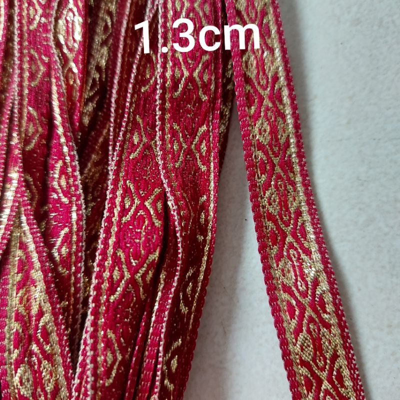 Dây viền  trang trí , size 1.3cm.(5m/15k)