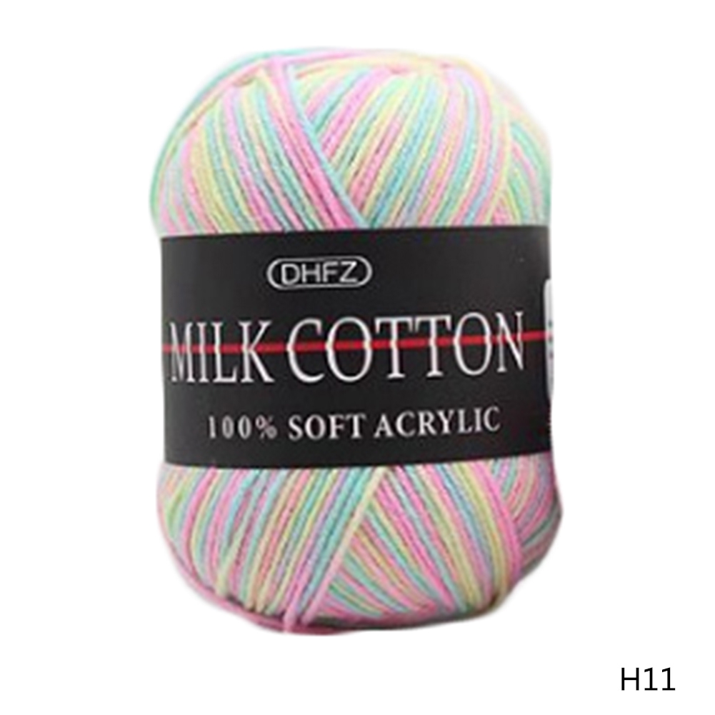 Áo Len Cotton Tay Dài Phối Màu Dễ Thương Cho Bé