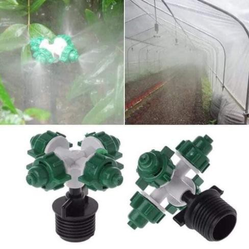 Bộ 05 Béc phun sương 4 hướng kèm kết nối ren ngoài 21