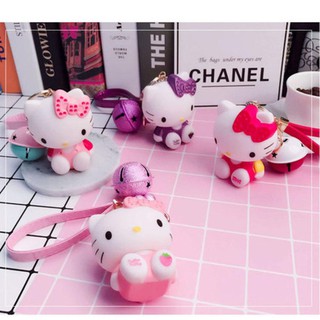 móc khóa, móc túi xách hình hello kitty