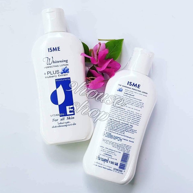 Lotion Dưỡng Thể Trắng Da ISME Whitening Plus Thái Lan