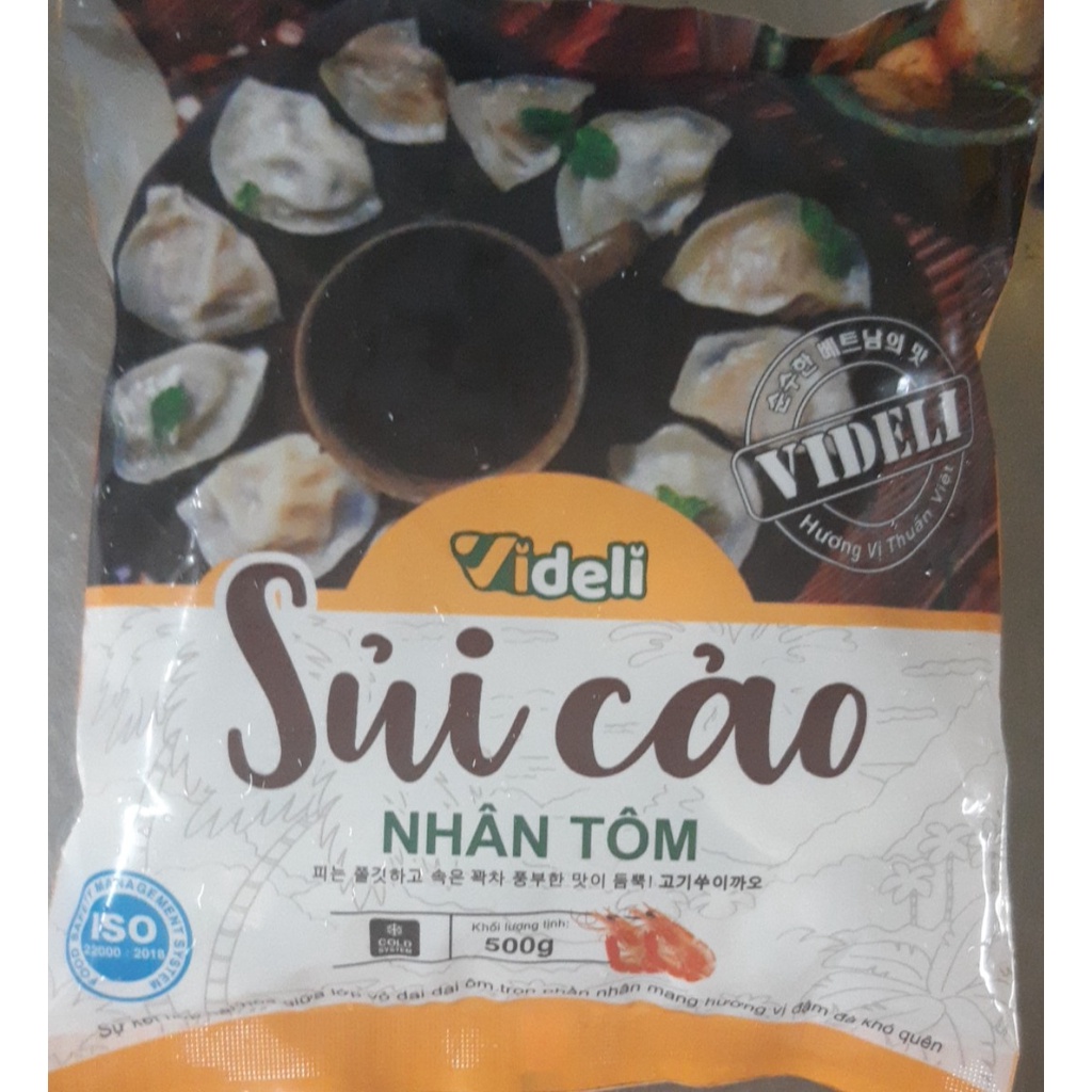 🍀Sủi Cảo Tôm🍀 Videli 500g
