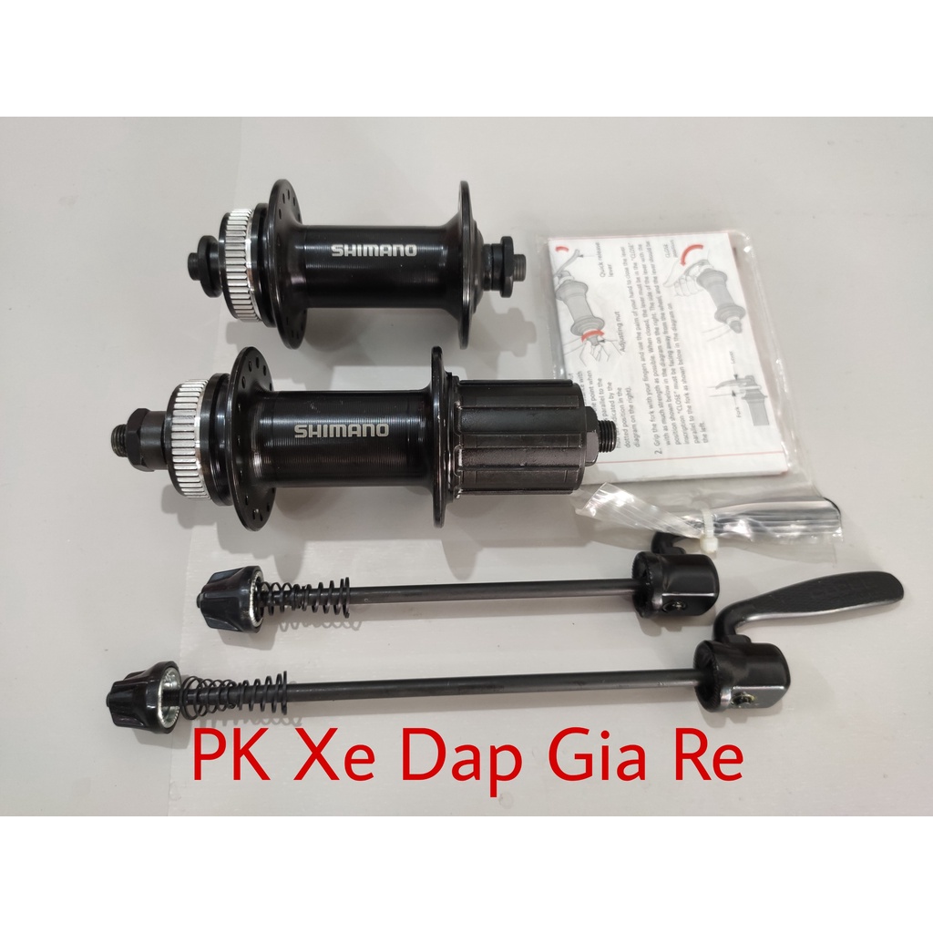 Đùm, Moayo Shimano lip thả phanh đĩa FH-TX505, Đùm Tháo Nhanh FH-TX505 8 9 10 11 Tốc Độ 32 Lỗ