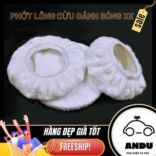 Phớt lông cừu đánh bóng oto lắp máy