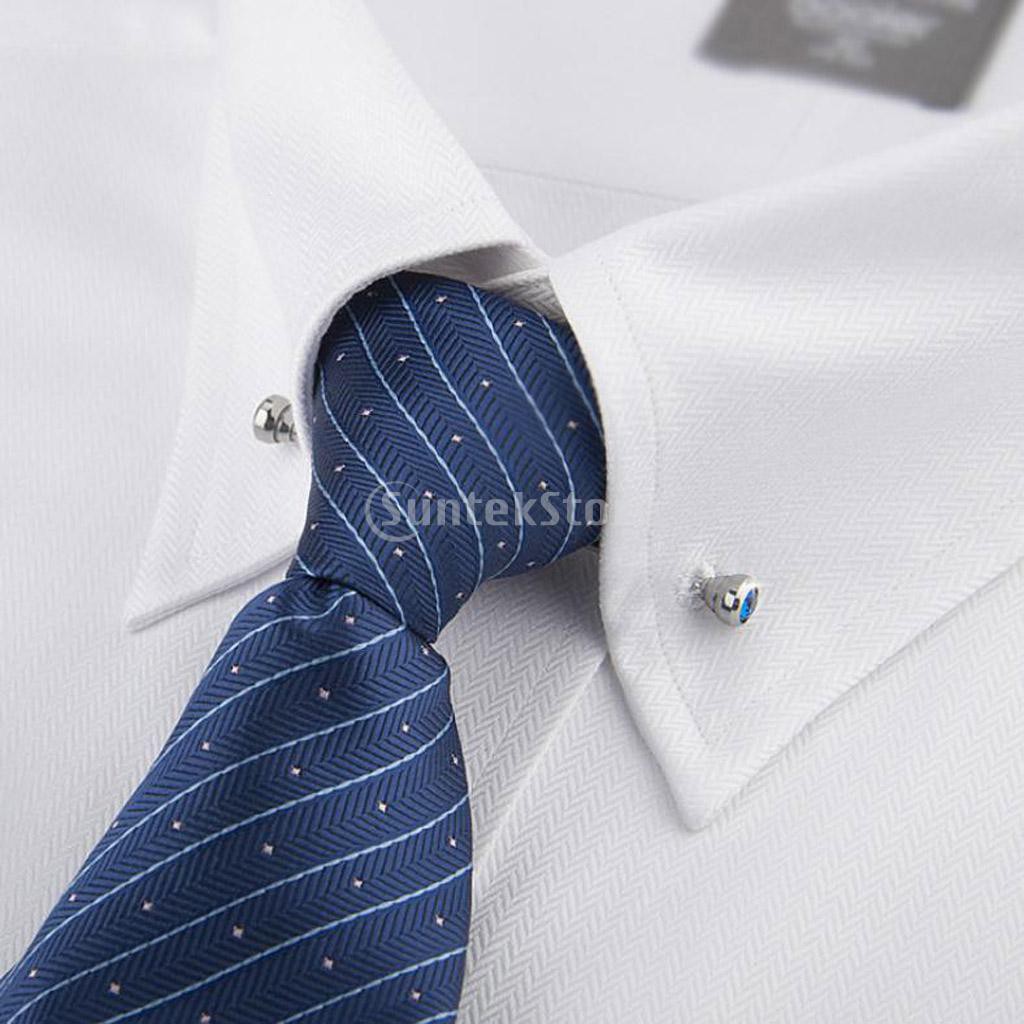 Brooch Pin Lapel Stick Suit Pin Collar Bar Clasp Bar Rhinestone Jewelry