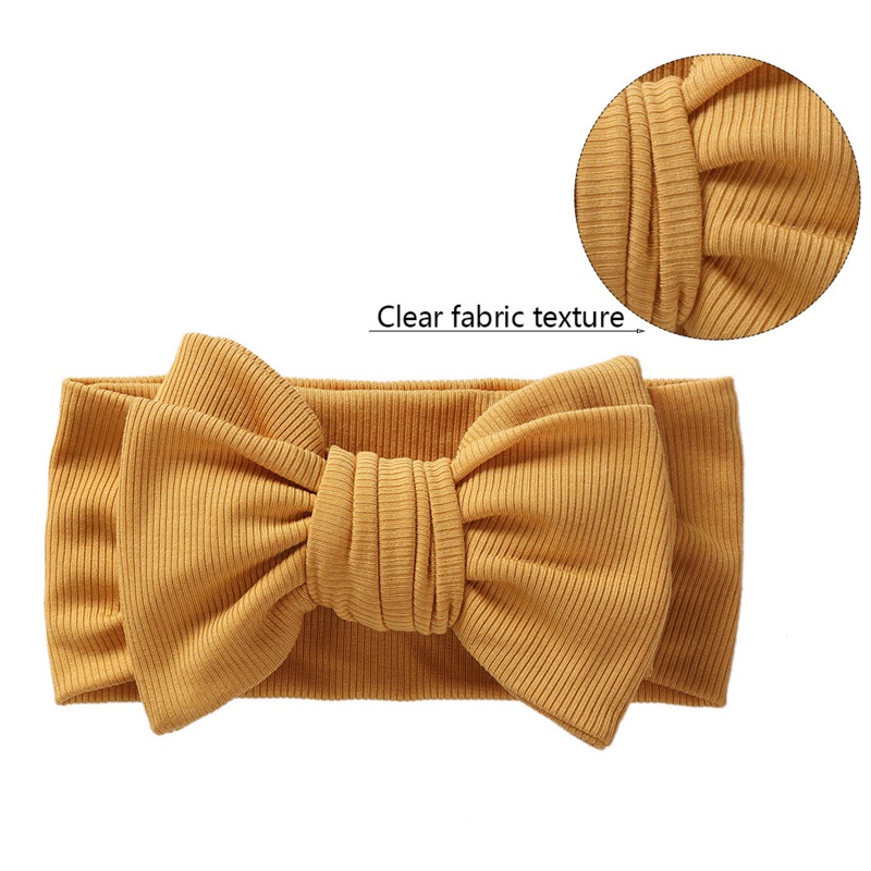 Băng Đô Nơ Co Giãn Xinh Xắn Dành Cho Bé