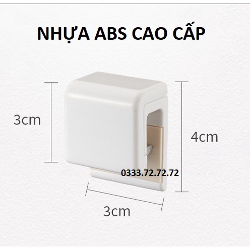 Móc giá treo tuýt mỹ phẩm kem đánh răng không khoan đục phong cách hiện đại sang trọng