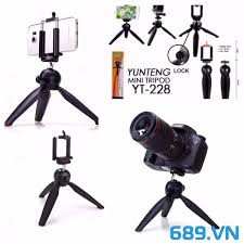 Tripod mini 3 chân 228 chụp hình điện thoại.