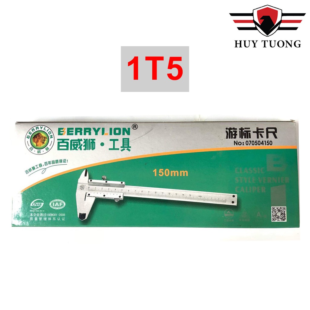 Thước cặp Berrylion cao cấp ( 1T5 và 2T ) - Huy Tưởng