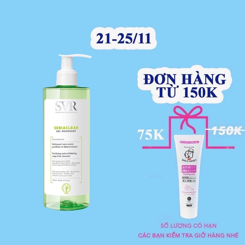 Sữa rửa mặt SVR 200ml 400ml - MUSE HOUSE