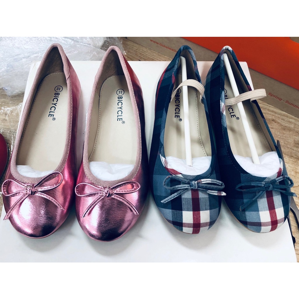 Giầy vải xuất khẩu trẻ em - búp bê kẻ