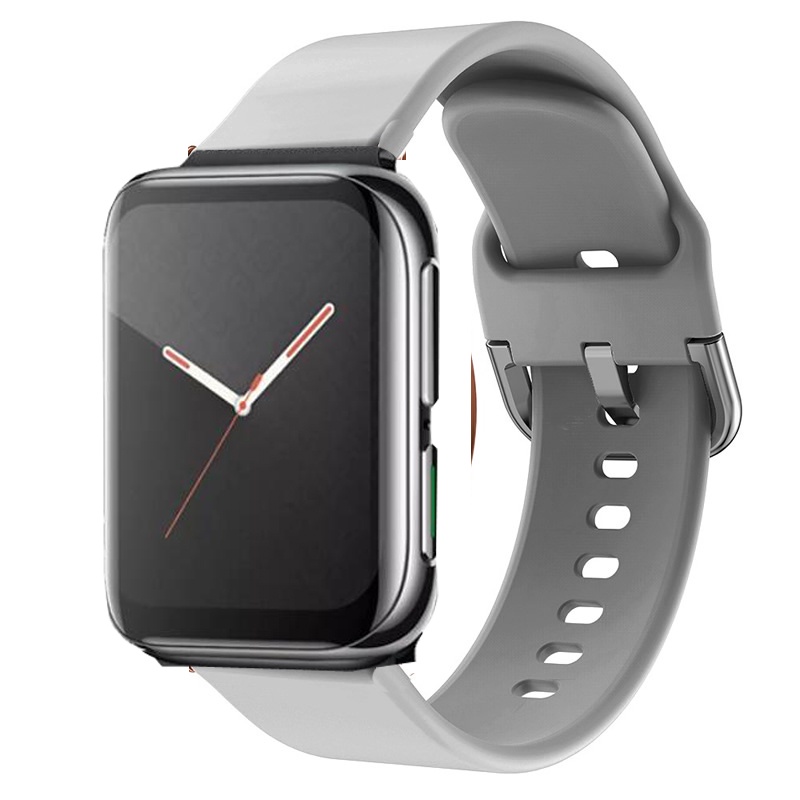 Dây đeo silicone thay thế cho đồng hồ thông minh Oppo Watch 2 1 41mm 42mm 46mm