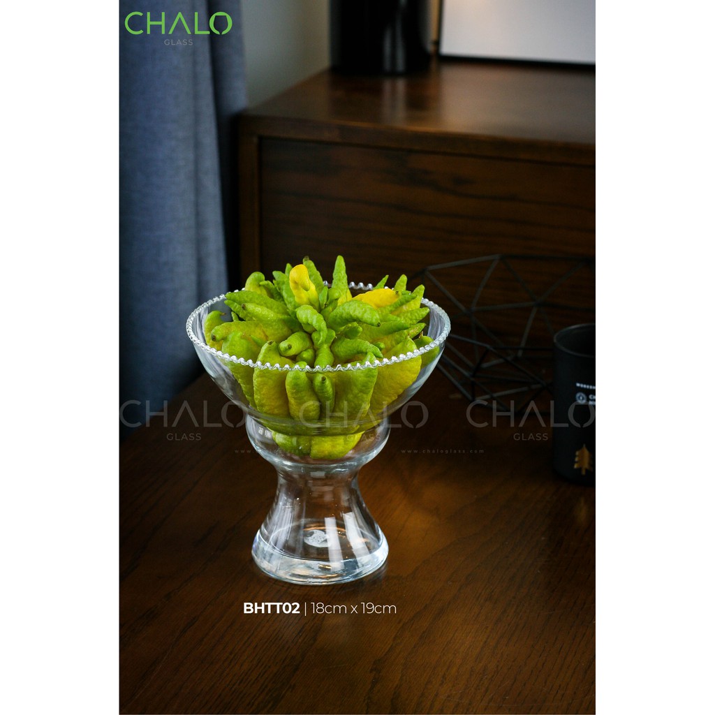 Bát hoa thủy tiên số 02 - Miệng răng cưa | 18x19cm