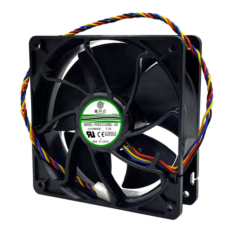 Quạt Tản Nhiệt Không Chổi Than zzz Tốc Độ Cao FGD1212HBL-29 12cm 4P 7000r