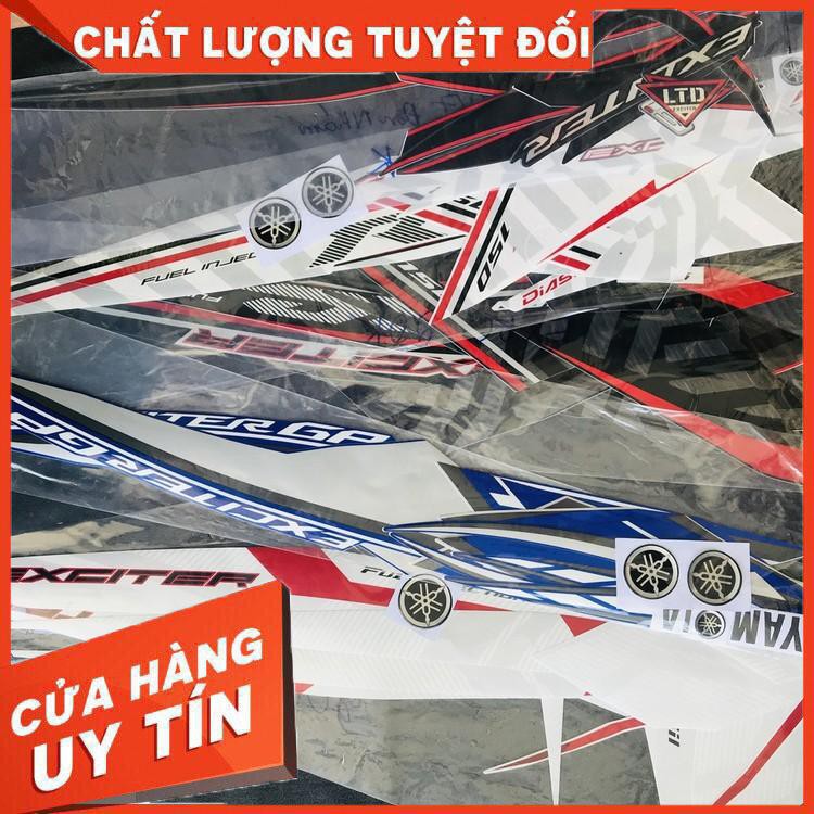 [CỰC RẺ] Tem rời cho EXCITER 150CC nguyên bản zin FULL 3 lớp ĐỜI 2015